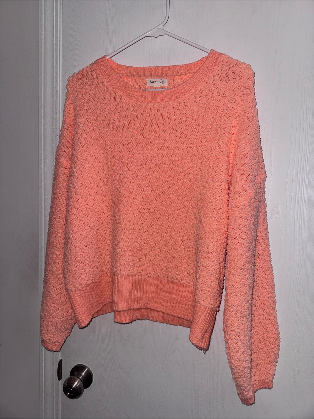 Love + Joy Bubble Sleeve Sweater